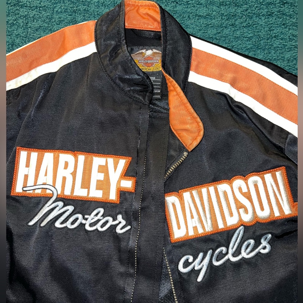 Harley Davidson Riding Cropped Jacket. Vintage.